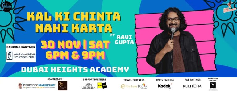 Ravi Gupta Live in Dubai