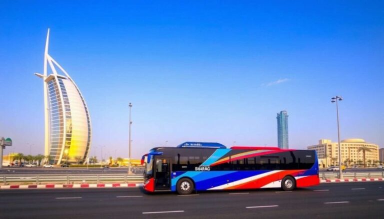 Dubai to Sharjah High-Speed 12-Minute Bus Service eases commute