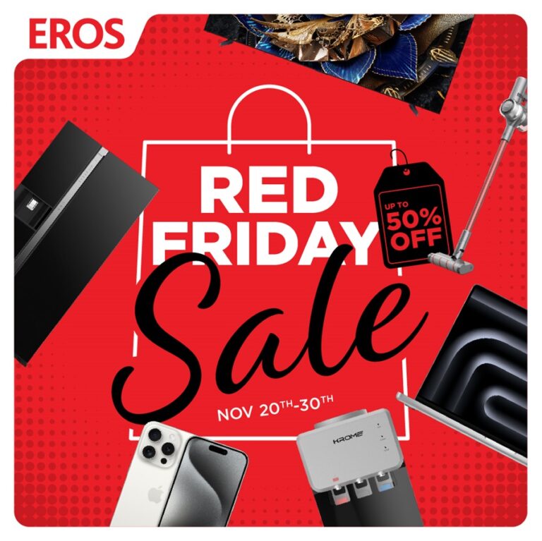 Eros Red Friday sale