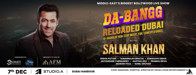 Da-Bangg Reloaded Concert with Salman Khan