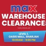 max warehouse sale