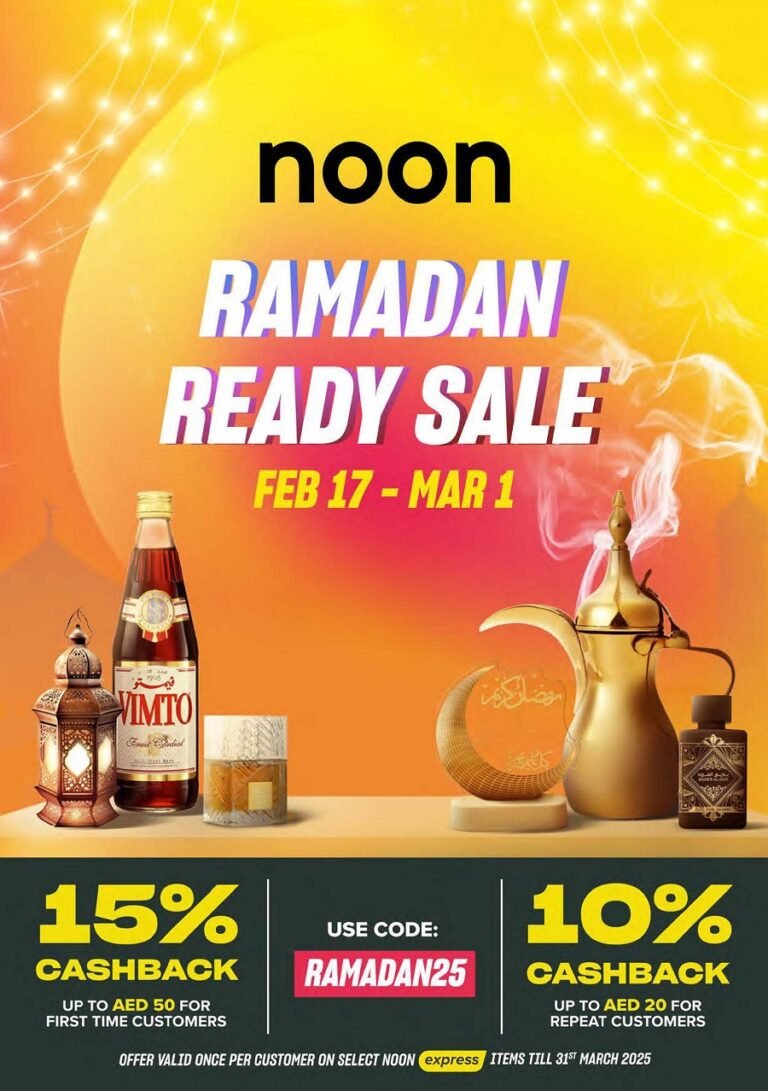 Noon Ramadan Ready Sale