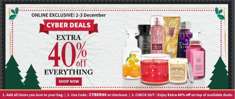 Bath & Body Works Cyber deals