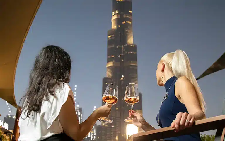 New Year Eve at Distillery with Burj Khalifa Fireworks