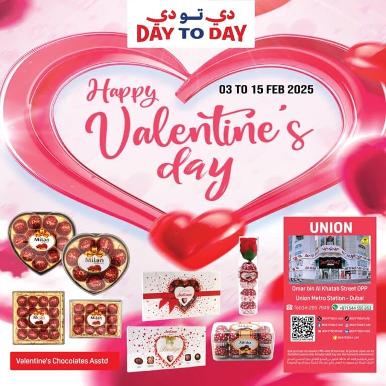 Day to Day Valentines’s Day offers