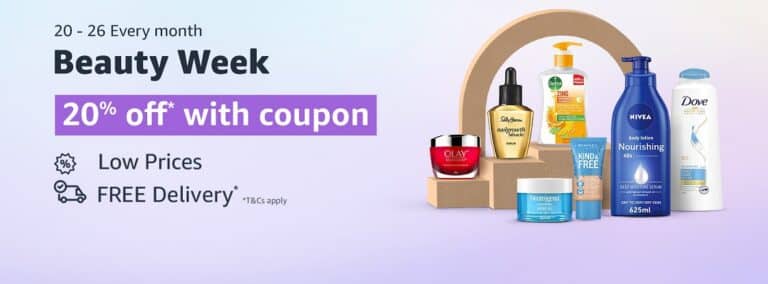 Amazon Beauty Week Promotion