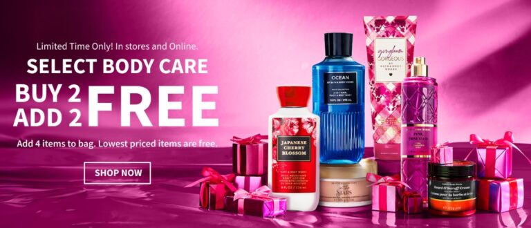 Bath & Body Works Special offer