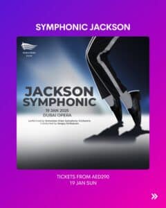 Symphonic Jackson at Dubai Opera