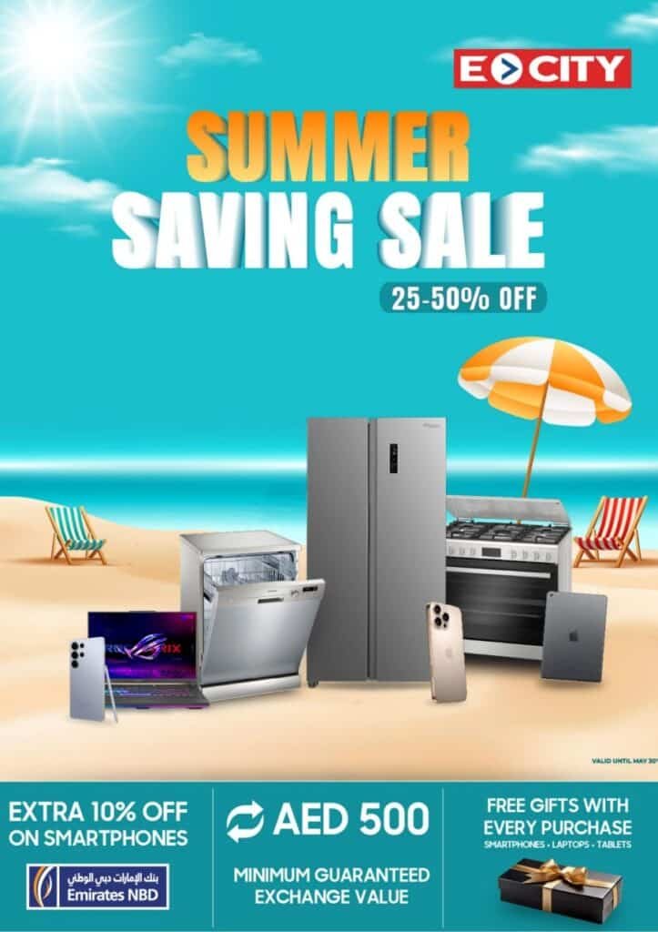 ECity Summer Saving sale