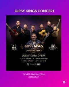 Gipsy King Concert at Dubai Opera