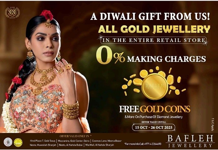 Bafleh Jewellery Diwali offer