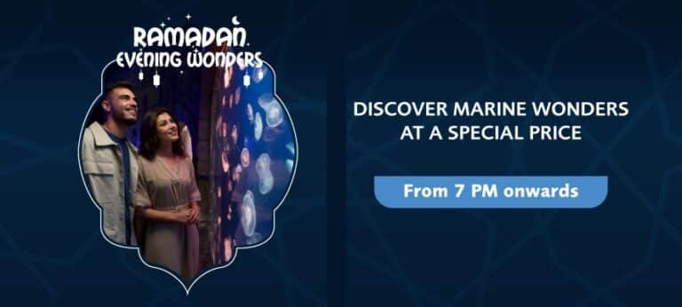 Dubai Aquarium Ramadan Evening Wonder offer