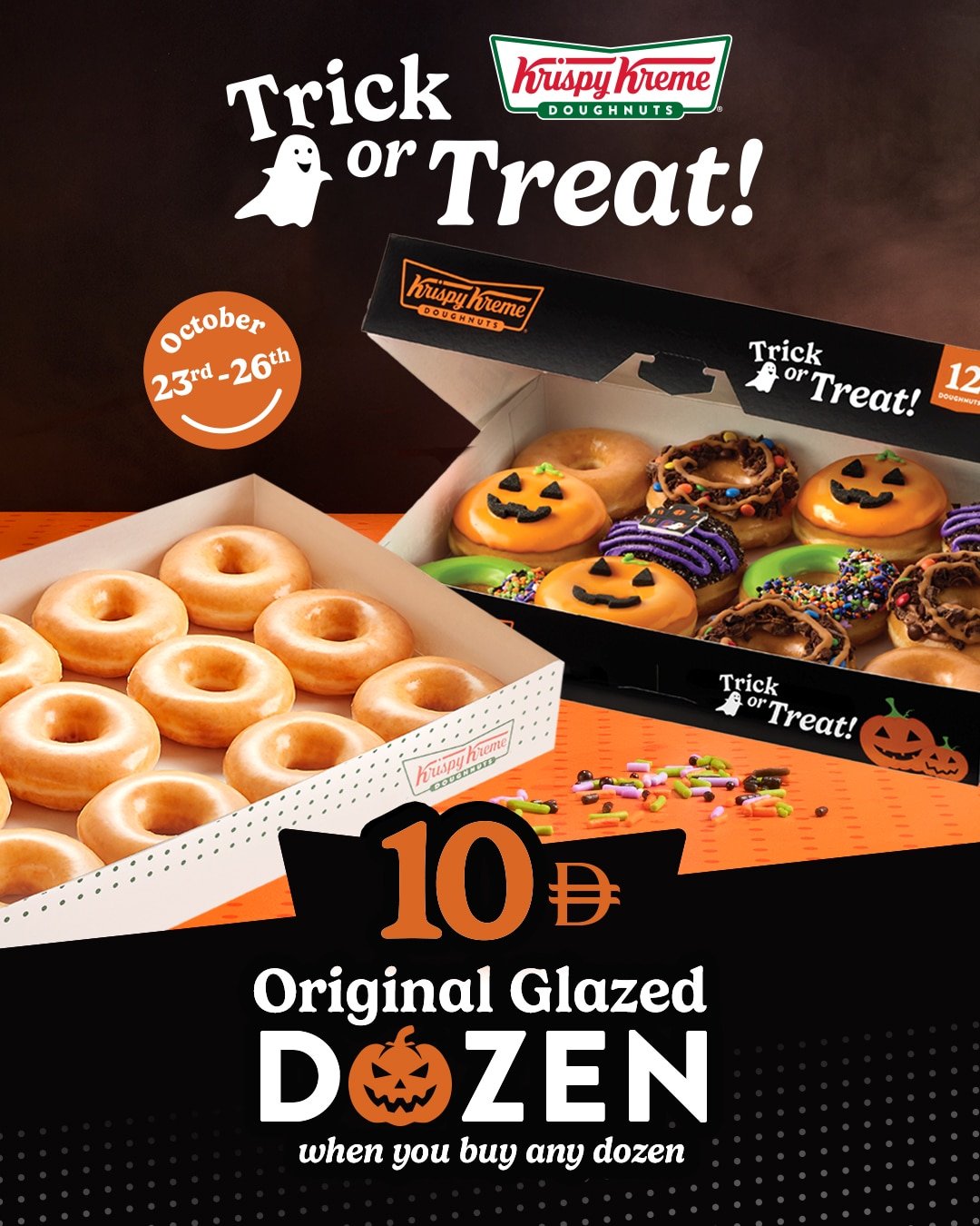 Krispy Kreme Halloween offer