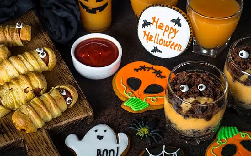 radisson blu deira halloween buffet 3