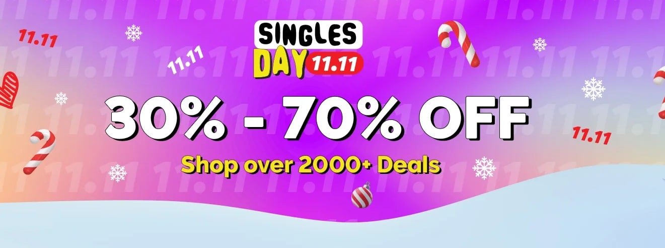 Virgin Megastore Singles day Offers