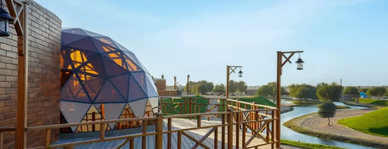 Al Marmoom Domes Desert Glamping & Dining experience in Dubai