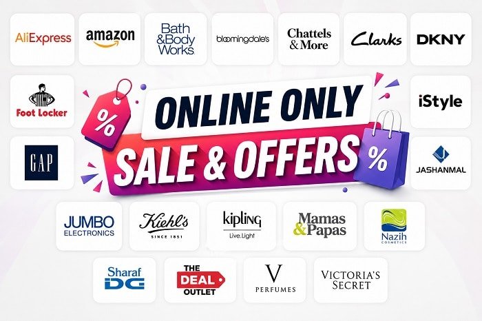 Trending Online Only Sale & Offers in UAE