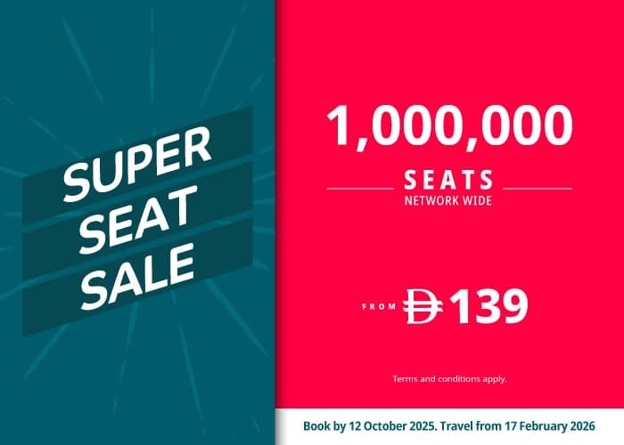 Air Arabia Super Seat Sale