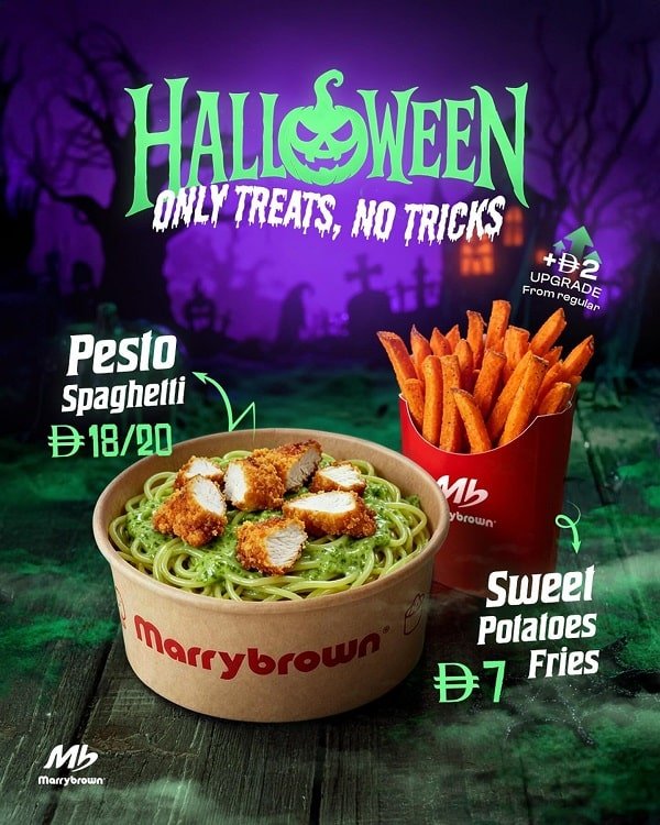 Marrybrown Halloween offer