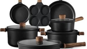 CAROTE 14 Piece Nonstick Cookware
