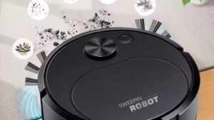 USB Sweeping Robot Vacuum Cleaner Mopping 3 In 1 Smart Wireless