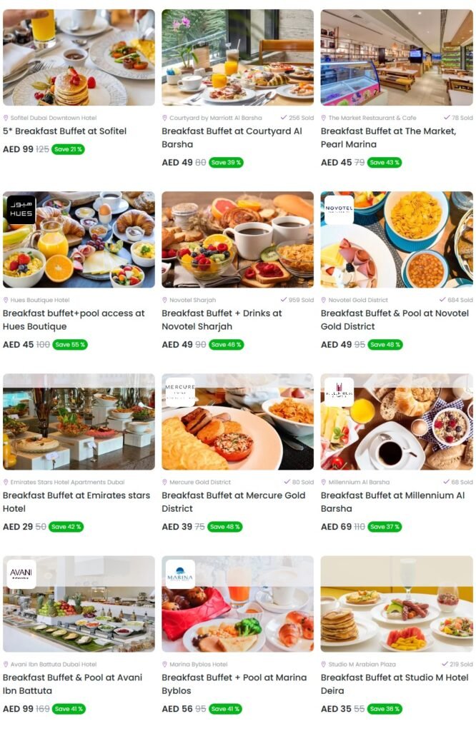 breakfast offers