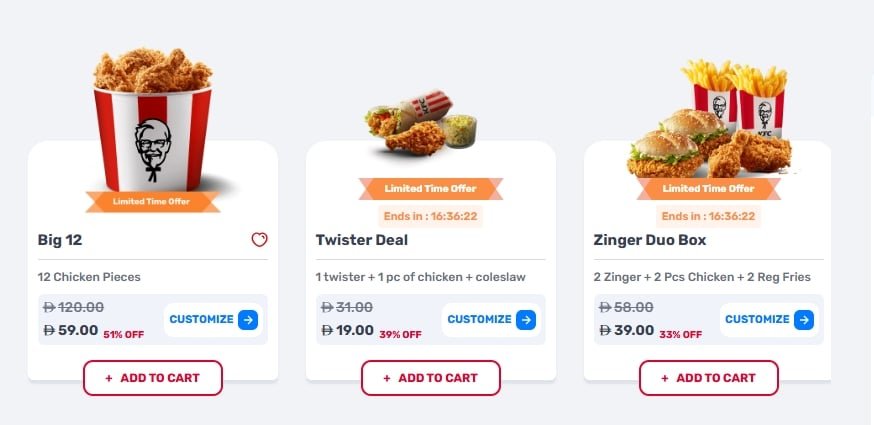 kfc deal