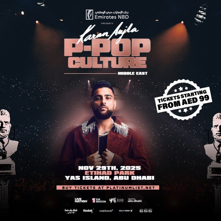Karan Aujla P Pop Culture Tour Live in Abu Dhabi