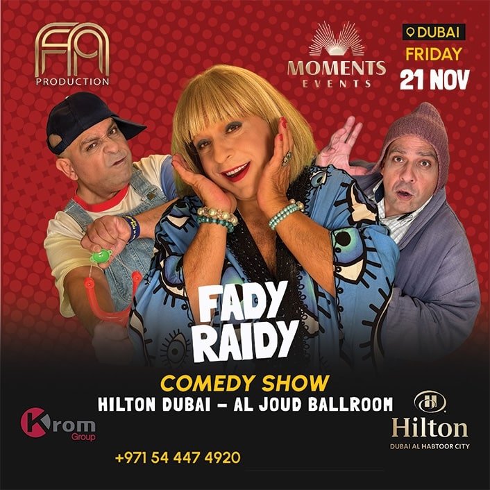 Stand Up Comedy Show Fady Raidy in Dubai 1