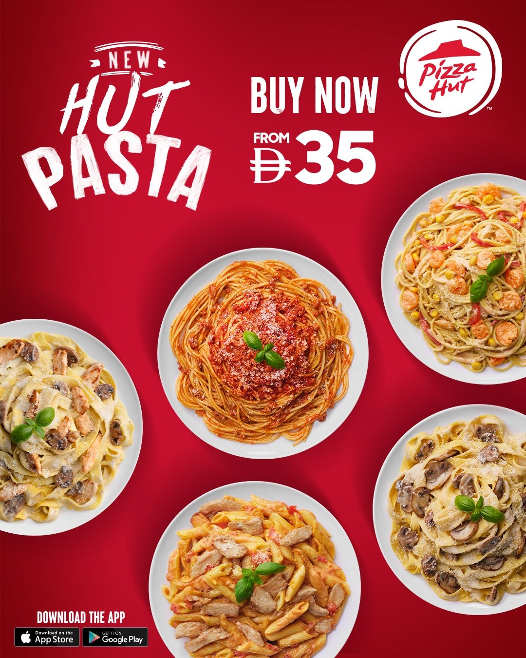 Pizza Hut New Hut Pasta Offer
