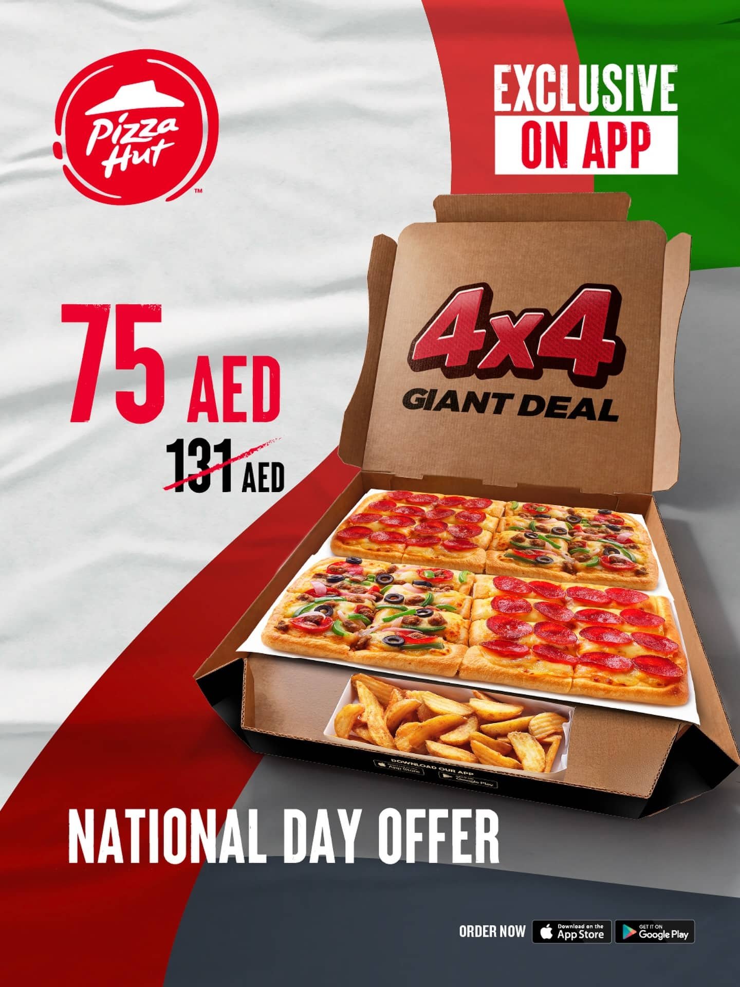 Pizza Hut National day offer