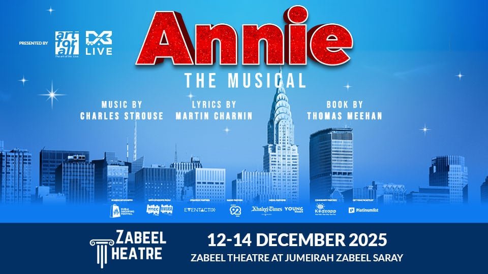 Annie The Musical at Zabeel Theatre in Dubai