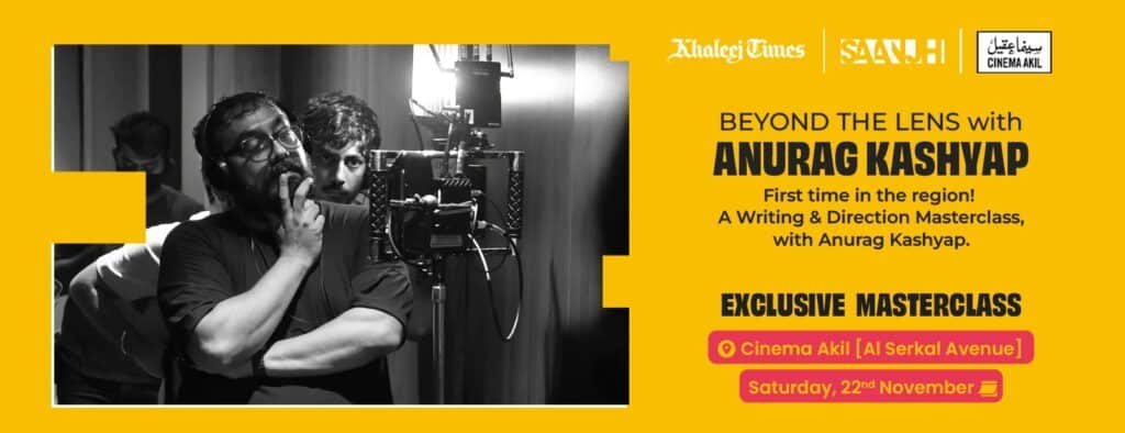 SAANJH Masterclass with Anurag Kashyap
