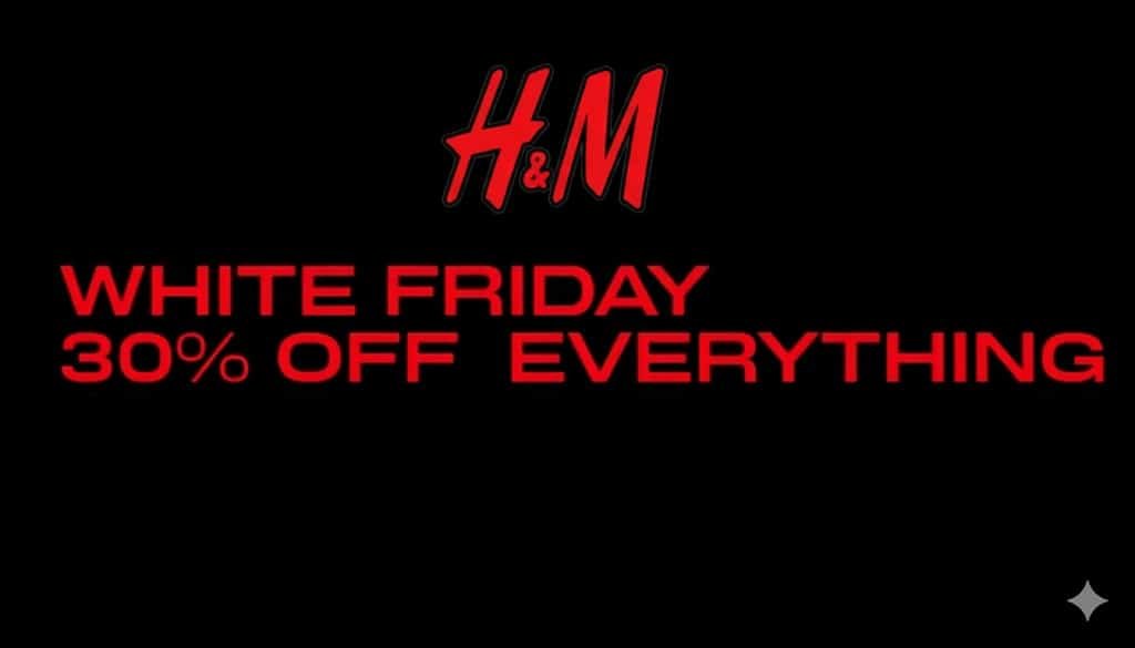 H&M White Friday Sale