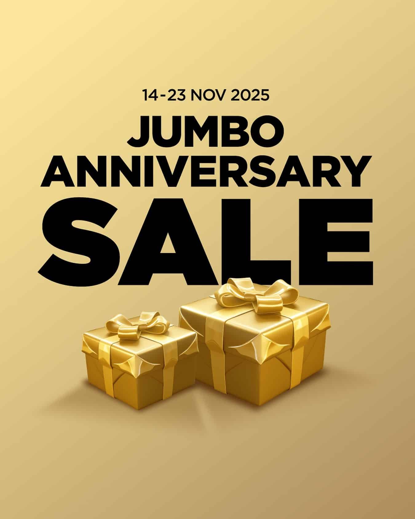Jumbo Electronics Anniversary sale