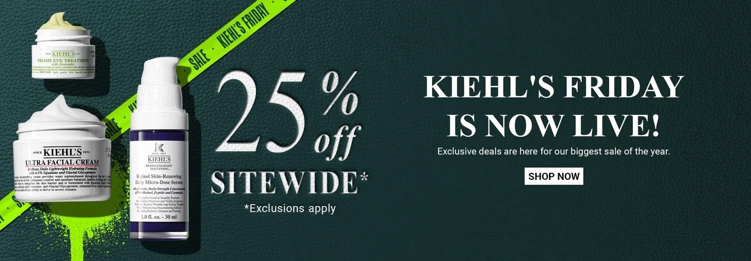 Kiehl’s Friday  Sale