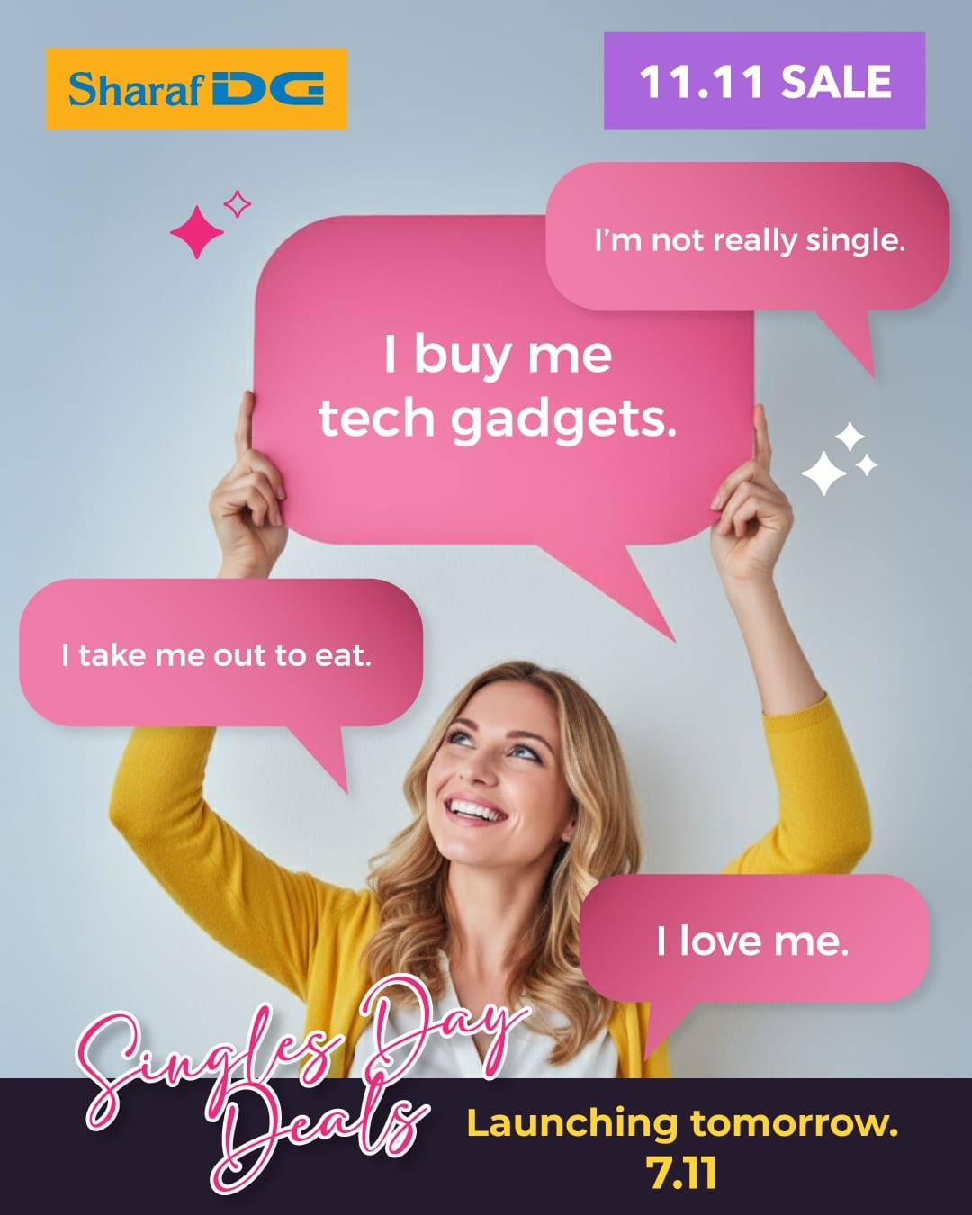 Sharaf DG Singles day deals