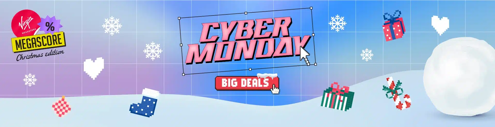 Virgin Megastore Cyber Monday sale