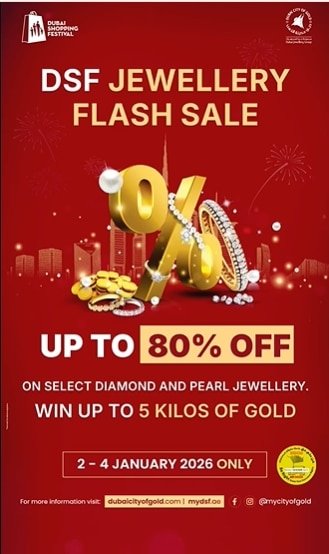 DSF Jewellery Flash Sale