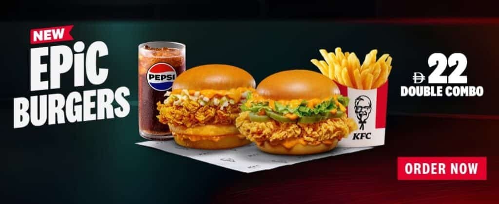 KFC Epic Double Combo offer
