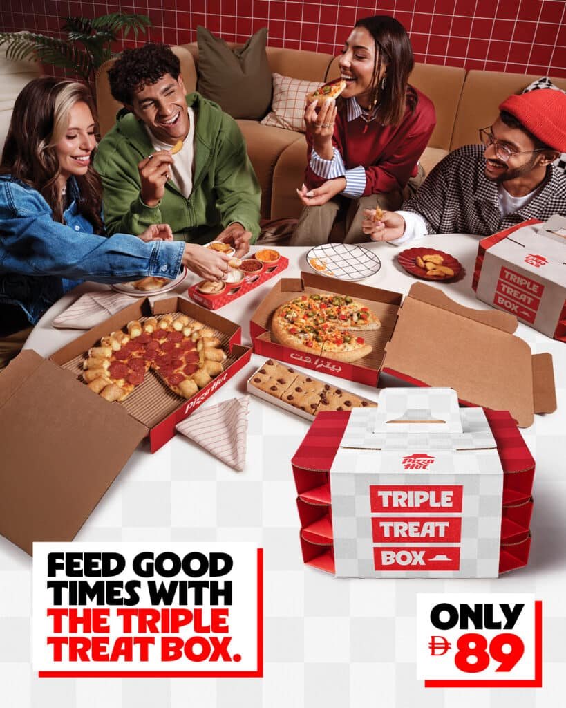 pizza hut triple treat box