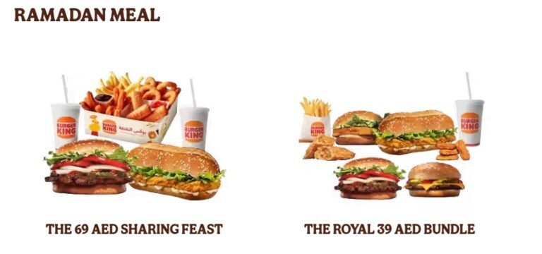 Burger King Ramadan Meal