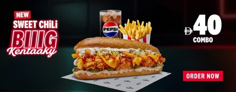 KFC Big Kentaaky Sweet Chili Combo