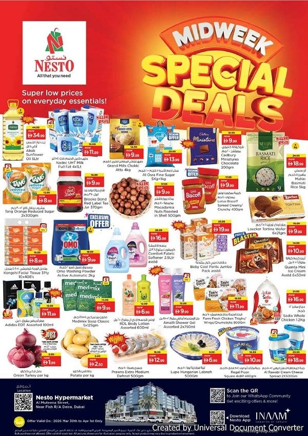 Nesto Midweek deals
