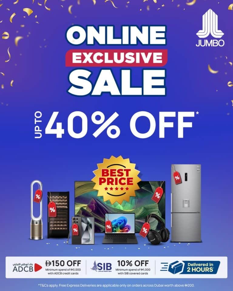 Jumbo Electronics Online Sale