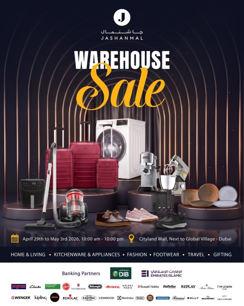 jashanmal warehouse sale
