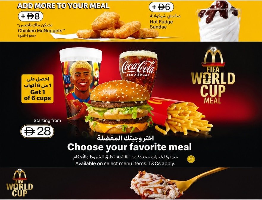 Mcdonalds fifa world cup offer