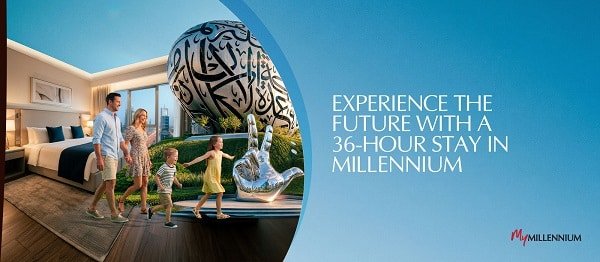 Millennium Plaza Downtown Hotel Stay with Museum of the Future Tickets