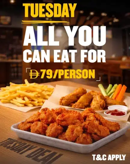 Buffalo Wild Wings offers- Tuesday deal