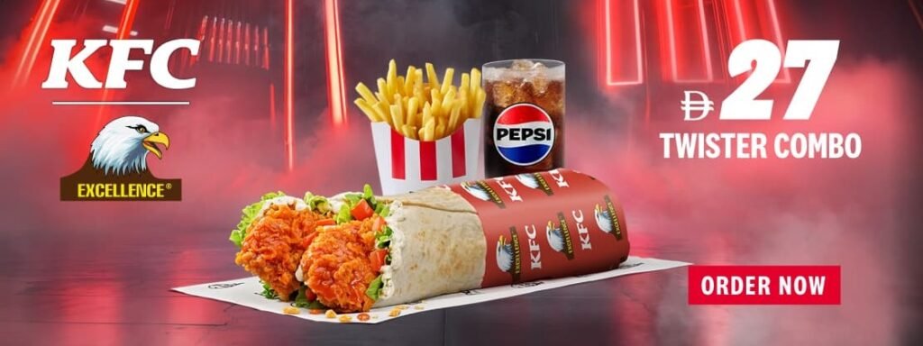 KFC offers- Twister Combo